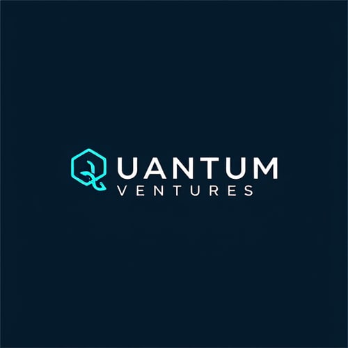 AI Design for Design a sleek and professional logo for "Quantum Ventures" with the tagline: "Innovate. Accelerate. Transform."