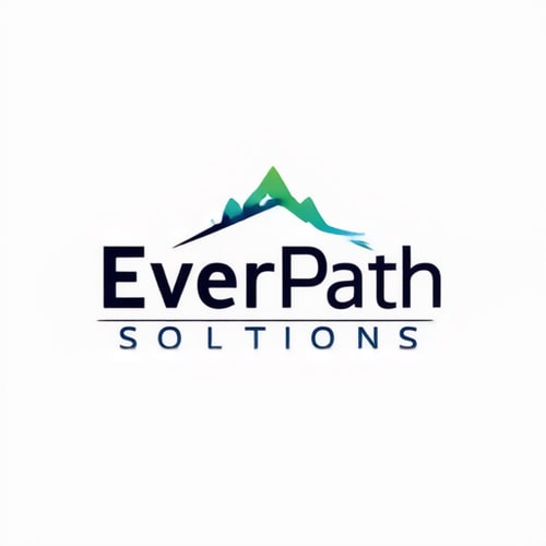 AI Design for We're embarking on an exciting journey to create a standout logo for EverPath Solutions