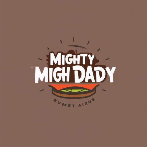 AI Design for Design a playful logo for a gourmet burger restaurant, “Mighty Daddy.”