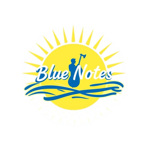 AI Design for Create a vibrant, dynamic logo for a summer jazz festival named “Blue Notes.”