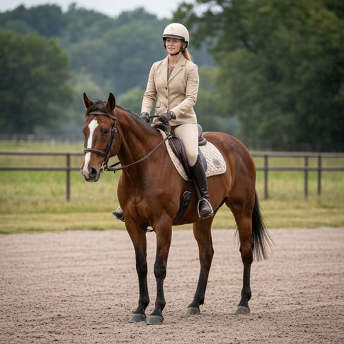 AI Design for make the woman riding the horse
