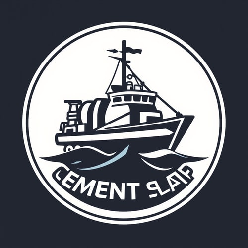 AI Design for Design a logo for cement dealership ship bussiness using hermetic laws 
