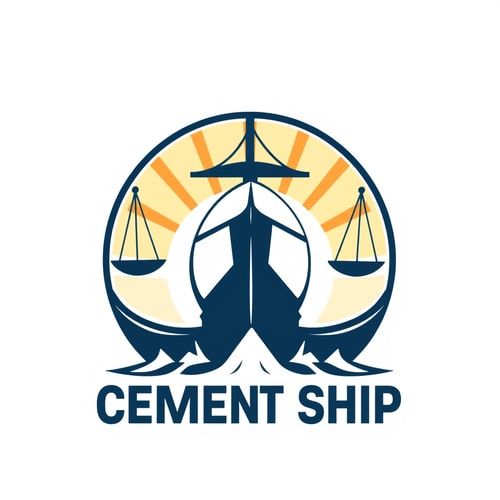 AI Design for Design a logo for cement dealership ship bussiness using hermetic laws 