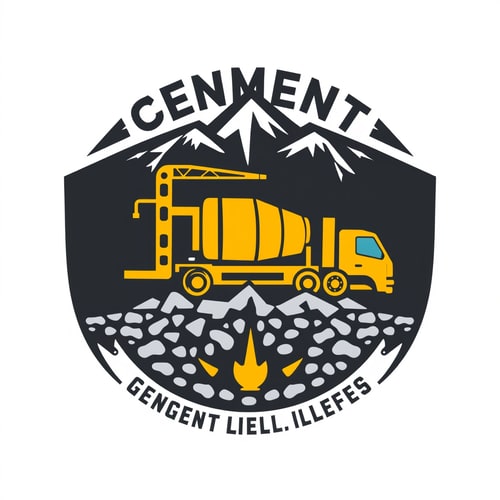 AI Design for Design a logo for cement dealership bussiness using hermetic laws 