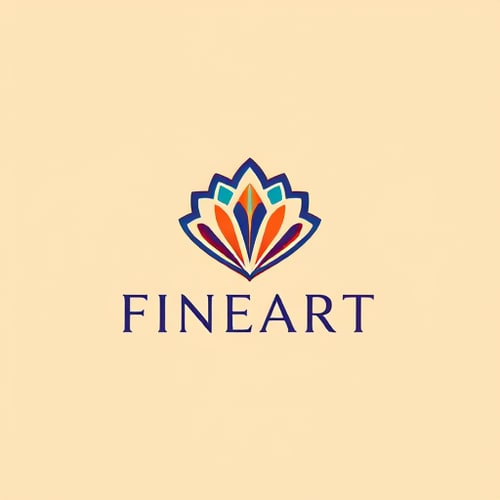 AI Design for FINEART LOGO