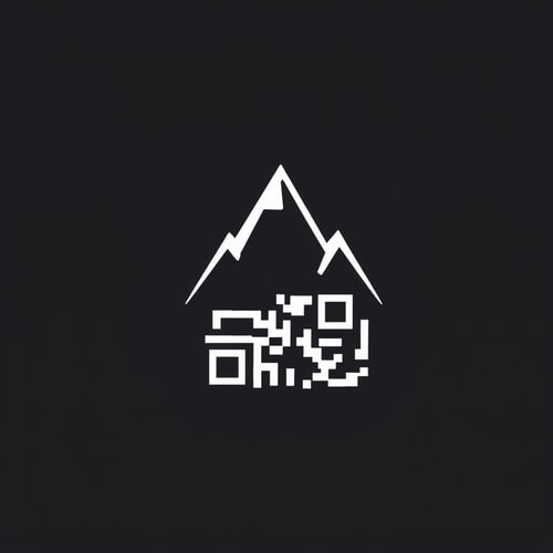 AI Design for an app icon for ios for an app which scaned fixed assets via qr code label