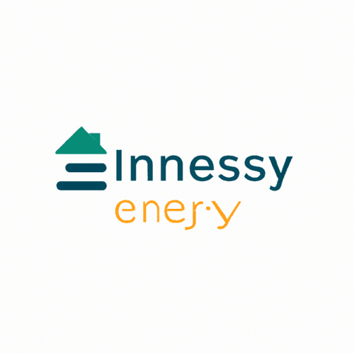 AI Design for Create a logo for InversEnergy, an energy auditing company that uses building data to calculate energy savings. Minimal, simple design.