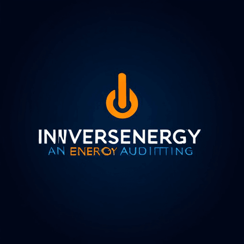 AI Design for Create a logo for InversEnergy, an energy auditing company that uses building data to calculate energy savings. Minimal, simple design.