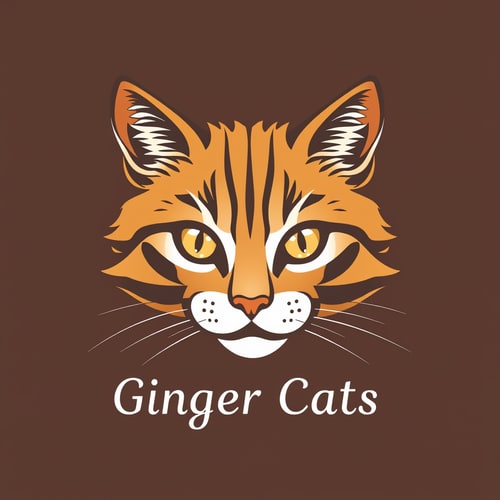 AI Design for a shoes company, for ginger cats