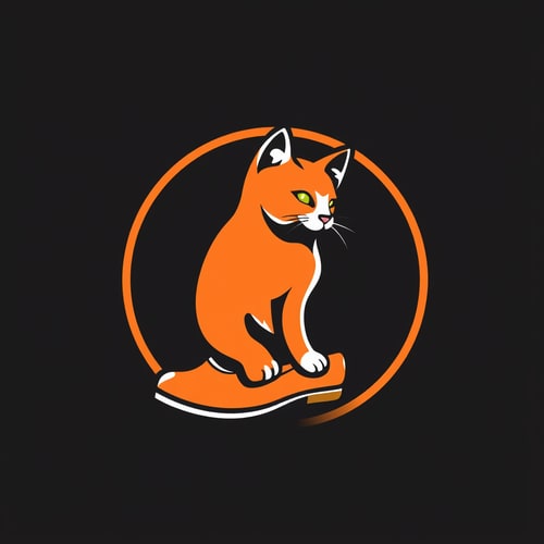 AI Design for a shoes company, for cats
