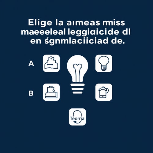 AI Design for Elige la palabra que más se aleja del significado de: Doctrina A) Ideario B) Disciplina C) Teoría D) Idea 