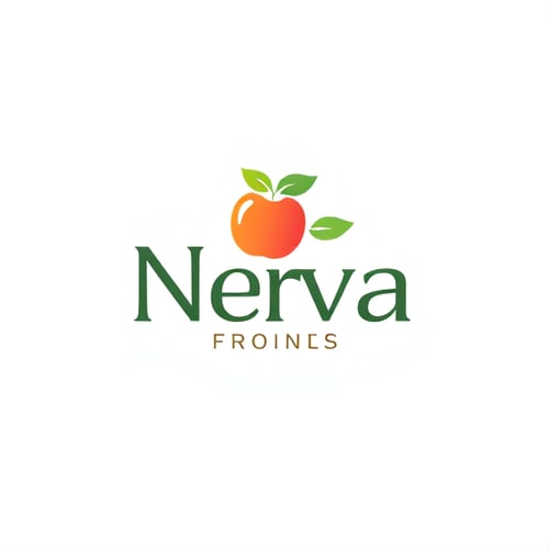 AI Design for Design a logo for the name fresh Nerva which export fruits it should be elegant and minimal