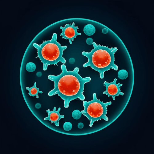 AI Design for Interacting bacterial cells