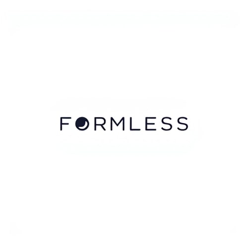 AI Design for create a logo for clothing brand. the name of the brand is "FORMLESS" . create a simple and minimal logo. add some shapes and don't use full "formless" word as logo i need a simple logo without wording 