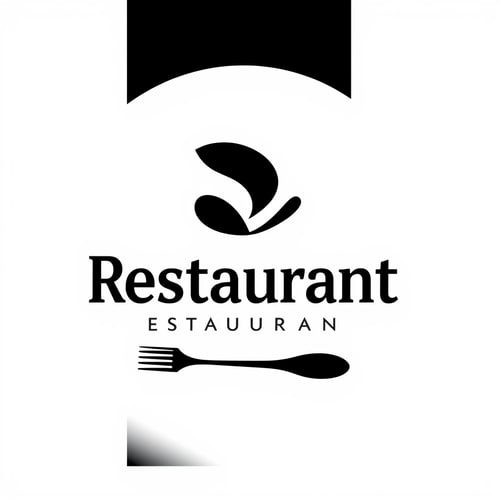 AI Design for I'm in need of a logo for my modern restaurant. The design should be minimalist and monochrome, with the restaurant's name incorporated into the design. I'm looking for a clean and simple aesthetic that conveys a contemporary feel. Key Requirements: - Expertise in minimalist design - Strong understanding of monochrome color schemes - Ability to creatively integrate text into design