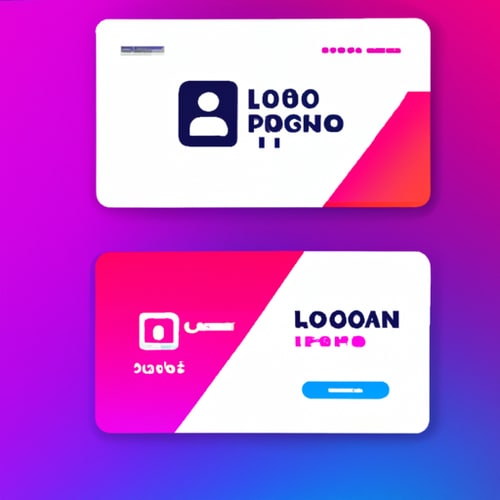 AI Design for generate an image of Mobile-App Login Page Design