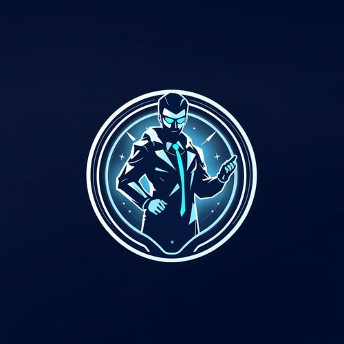 AI Design for futuristic freelancer logo