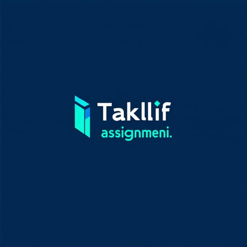 AI Design for Design a modern, tech-inspired logo for a startup called 'Taklif.AI.' The word 'Taklif' is Arabic for 'assignment.' our slogan is Empowering Instructors to Craft Unique and Original Programming, Data Science, and Math Assignments with LLMs 