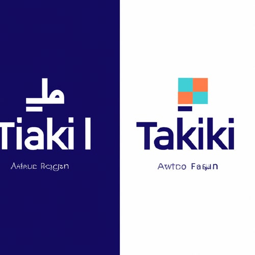 AI Design for Design a modern, tech-inspired logo for a startup called 'Taklif.AI.' The word 'Taklif' is Arabic for 'assignment.' our slogan is Empowering Instructors to Craft Unique and Original Programming, Data Science, and Math Assignments with LLMs 