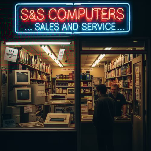 AI Design for S&S Computers... sales and service