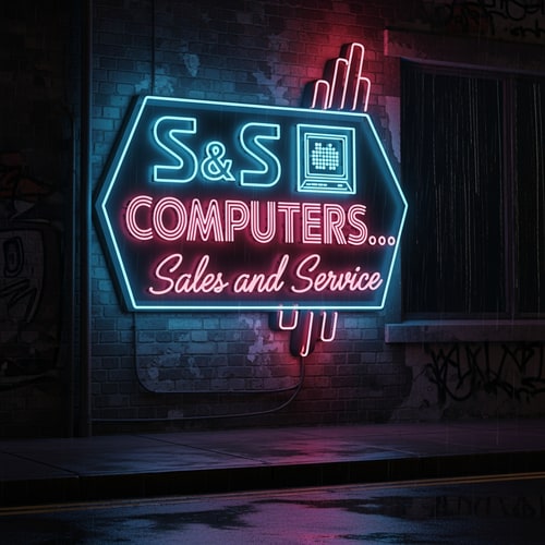 AI Design for S&S Computers... sales and service