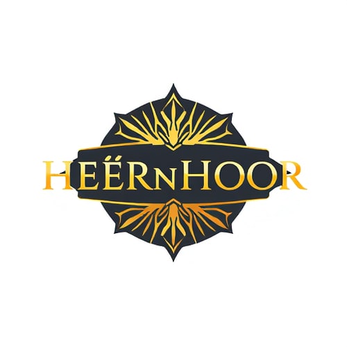 AI Design for HEÉRnHOOR Graan & Golden Color Combination