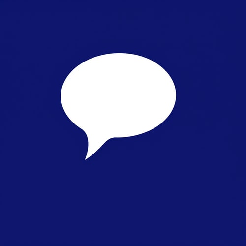 AI Design for A logo for a company that wants to create an online space for open free and authentic discussions about sexuality from a Christian perspective. Base the logo around a speech bubble. and use blues and deep purples in the colors.