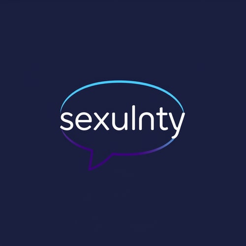 AI Design for A logo for a company that wants to create an online space for open free and authentic discussions about sexuality from a Christian perspective. The target audience is 13-25 year olds Base the logo around a speech bubble. and use blues and deep purples in the colors. 