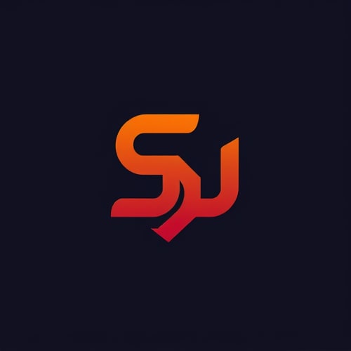 AI Design for a logo with the featuring the letters SU