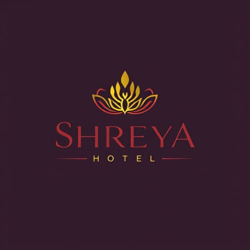 AI Design for create a logo for me with name of "Shreya Hotel"