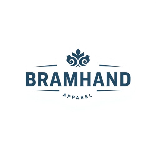AI Design for Bramhand apparel cloth brand creat beautiful logo symbol