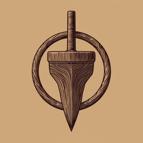 AI Design for a logo for a woodturner who is making exclusive handmade things for the modern home