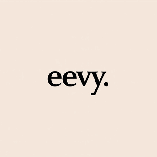 AI Design for I need a simple and exclusive logo for a clothing brand for women. The cloth is sustainably produced and the market is the modern woman who is not affraid to paid a little extra for a sustainable quality product that will last for years. The brandname is eevy