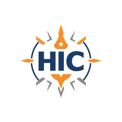 AI Design for HIC LOGO IN HIGHT INCREASE CENTER