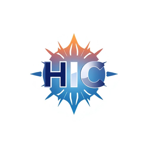 AI Design for HIC LOGO IN HIGHT INCREASE CENTER