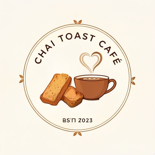 AI Design for The rusk should be a bit towards right in front of the cup