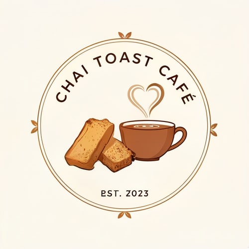 AI Design for The rusk should be a bit towards right in front of the cup