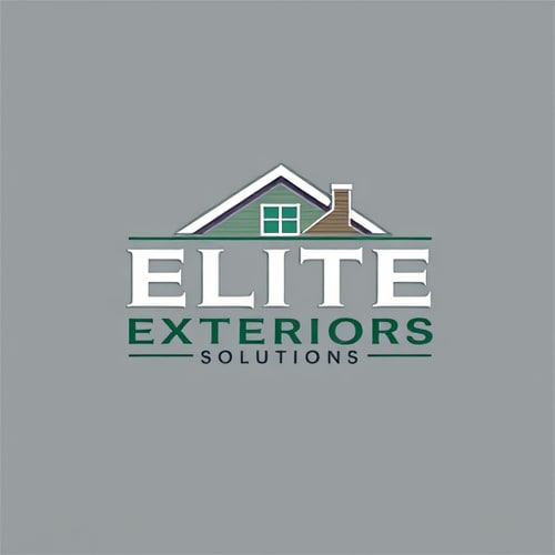 AI Design for Business Name “ELITE EXTERIORS SOLUTIONS OF CENTRAL FL LLC”, Business Nature / Industry “construction”, Business Products / Services “Siding, Soffit and Fascia Installation and Repair”, Graphical element i would want to see in my logo “A house or a building’s exterior”, Specific type of color i would want to see in my Logo “Grey, White, Green, Black”, FONT style i want to see in my Logo “Fancy and Signature”.