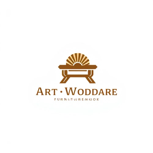 AI Design for An art wooden furniture brand