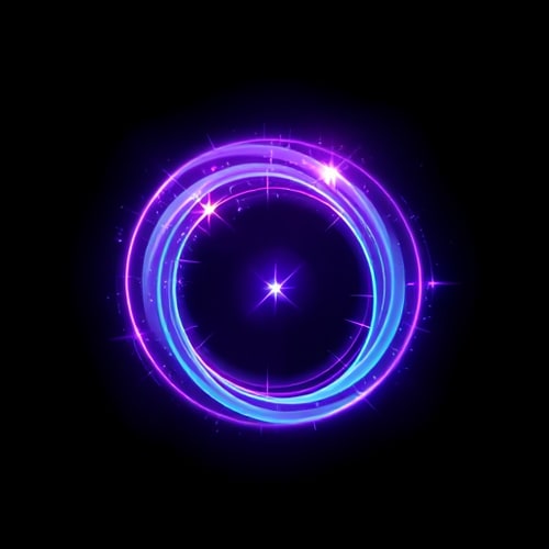 AI Design for Please generate 3 stunning, eye-catching, compelling, innovative, dreamscape, beyond-reality, photo-scape, and fun favicon in the size of 13cm x 13cm, aspect ratio 1:1, in size for a new community with the details below:Energy Swirl EnigmaA stylized swirl or infinity loop with electric gradients and subtle sparkles fading into the background.Theme: inviting, engaging, compelling, psychology-triggered, curiosity-expressed, fun, witty, creative, and inspiringNiche: The power of subconscious mind to amplify and align in the high frequency of the universe in manifesting anything instantly. These are designed to evoke a sense of mystery, wonder, and the audience’s desire to return for more to assure they are more captivating and psychologically compelling.Color-Tone SuggestionsPrimary Gradient: Transition smoothly between #DA9AEEFF (soft lavender) and #18E0F7FF (electric aqua) for a vibrant cosmic effect.Background Colors: Incorporate deep navy (#1A1A4C) or charcoal black (#000000) for contrast and to emphasize the glowing elements.Accent Colors: Add gold (#F4D06FFF) or silver (#E8E8E8FF) for a luxurious touch.Glow Effects: Incorporate white or pastel halos around focal points to enhance the ethereal and high-frequency vibe.