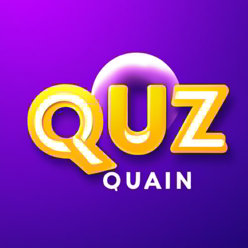 AI Design for Create a striking and dynamic logo for a trivia game called ‘Quizmo’ that highlights the themes of competition, excitement, and rewards. The word ‘Quizmo’ should be prominently displayed in a bold and modern Clash Grotesk typeface. Use a vibrant purple gradient as the primary color, accented with rich gold and luminous yellow tones to emphasize the prize-driven aspect of the game. Integrate a powerful symbol that combines a question mark with a dollar sign or a cash stack, seamlessly blending the concepts of knowledge and monetary rewards. The logo should exude energy, convey a sense of challenge and fun, and stand out with a clean yet impactful aesthetic.