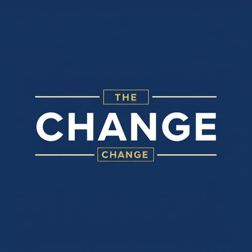 AI Design for Logo Prompt (Same Style as Reference)“Design a bold, modern logo for the campaign Live the Change, inspired by minimalist podcast/brand logo styles.Typography: Strong, geometric sans-serif font, all caps.Layout: Emphasize the words LIVE and CHANGE with bold weight. Highlight THE inside a rectangular block above the word LIVE. Highlight CHANGE with a rectangular underline block (like a label).Style: Flat, clean, minimal, very modern corporate aesthetic.Colors: Deep blue background with white typography (or gold and dark navy for premium feel).Format: Vector, transparent background option.Output: Logo must be bold, simple, and instantly recognizable — similar in style to podcast / brand identity logos.”