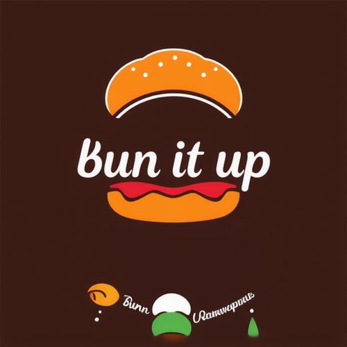 AI Design for So iam going to be selling different kinds of fillings inside a pav bun Like the pictures I've sent you The concept is street food but with a modern elegant touch The color themes should be vibrant plus classy And the vibe am looking for is fun, energetic, vibrant, street food, fusion. am using indian pav but it will have flavours from around the world inside that indian bun the name is bun it up