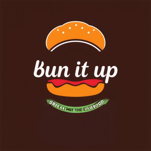 AI Design for So iam going to be selling different kinds of fillings inside a pav bun Like the pictures I've sent you The concept is street food but with a modern elegant touch The color themes should be vibrant plus classy And the vibe am looking for is fun, energetic, vibrant, street food, fusion. am using indian pav but it will have flavours from around the world inside that indian bun the name is bun it up