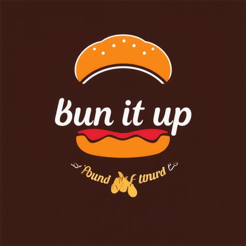 AI Design for So iam going to be selling different kinds of fillings inside a pav bun Like the pictures I've sent you The concept is street food but with a modern elegant touch The color themes should be vibrant plus classy And the vibe am looking for is fun, energetic, vibrant, street food, fusion. am using indian pav but it will have flavours from around the world inside that indian bun the name is bun it up