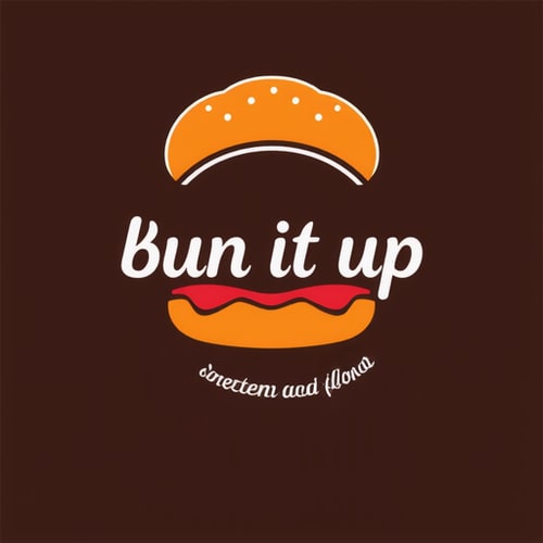 AI Design for So iam going to be selling different kinds of fillings inside a pav bun Like the pictures I've sent you The concept is street food but with a modern elegant touch The color themes should be vibrant plus classy And the vibe am looking for is fun, energetic, vibrant, street food, fusion. am using indian pav but it will have flavours from around the world inside that indian bun the name is bun it up