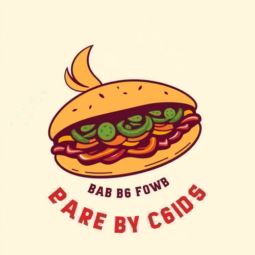 AI Design for So iam going to be selling different kinds of fillings inside a pav bun Like the pictures I've sent you The concept is street food but with a modern elegant touch The color themes should be vibrant plus classy And the vibe am looking for is fun, energetic, vibrant, street food, fusion. am using indian pav but it will have flavours from around the world inside that indian bun