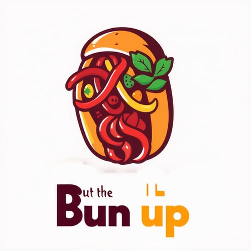 AI Design for put the text bun it up