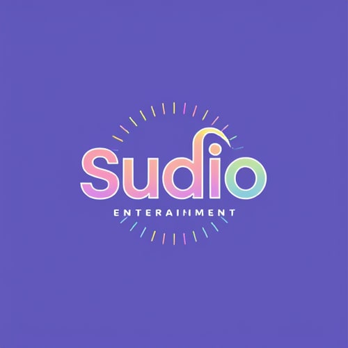 AI Design for pastel entertainment for sudio (simple colors)