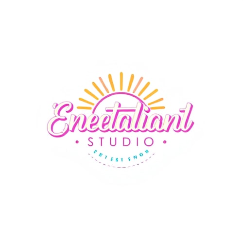 AI Design for pastel entertainment for studio (simple colors)